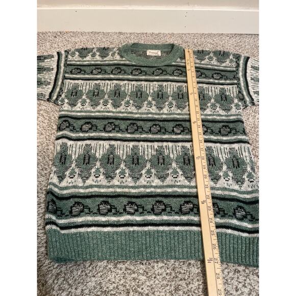 PROTEGE BY TAG Mens Swester Made In U.S.A SIZE M Coogi Style Vtg 90's Y2k - Picture 6 of 7